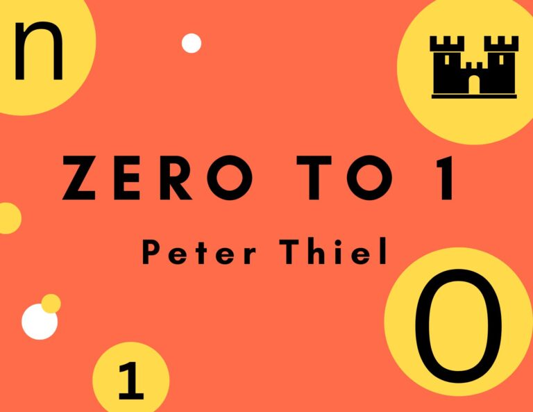 “Zero to One” by Peter Thiel: A Comprehensive Synopsis