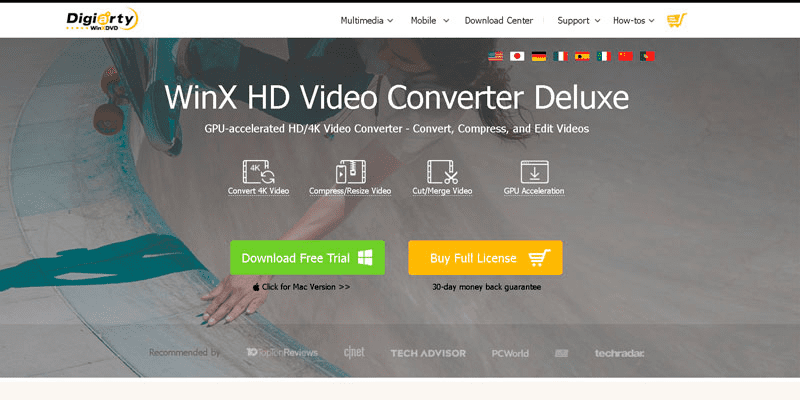 WinX HD Video Converter Deluxe